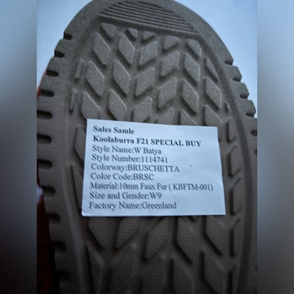 Ugg Kookaburra Batya Slipper Sandal Bruschetta Faux‎ Fur Women 9M NEW Slip-On - Picture 4 of 7